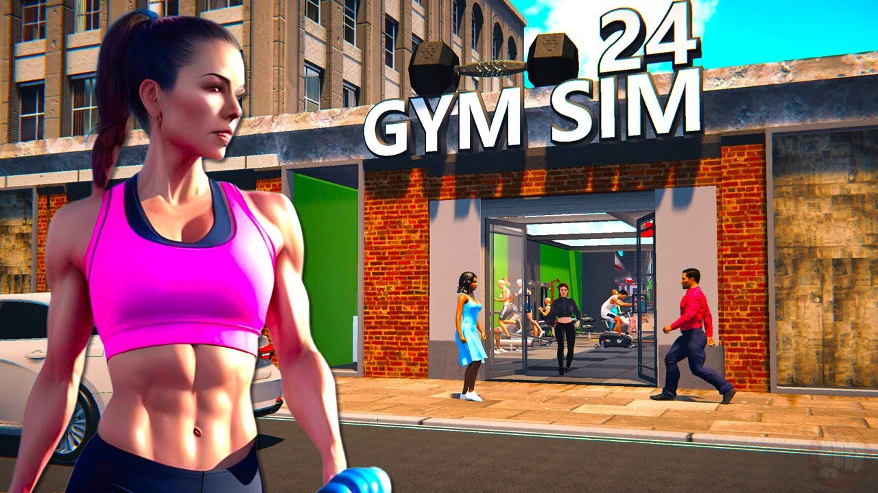 This Game Had Me Spraying Down Customers | Gym Simulator 24 Gameplay | First Look