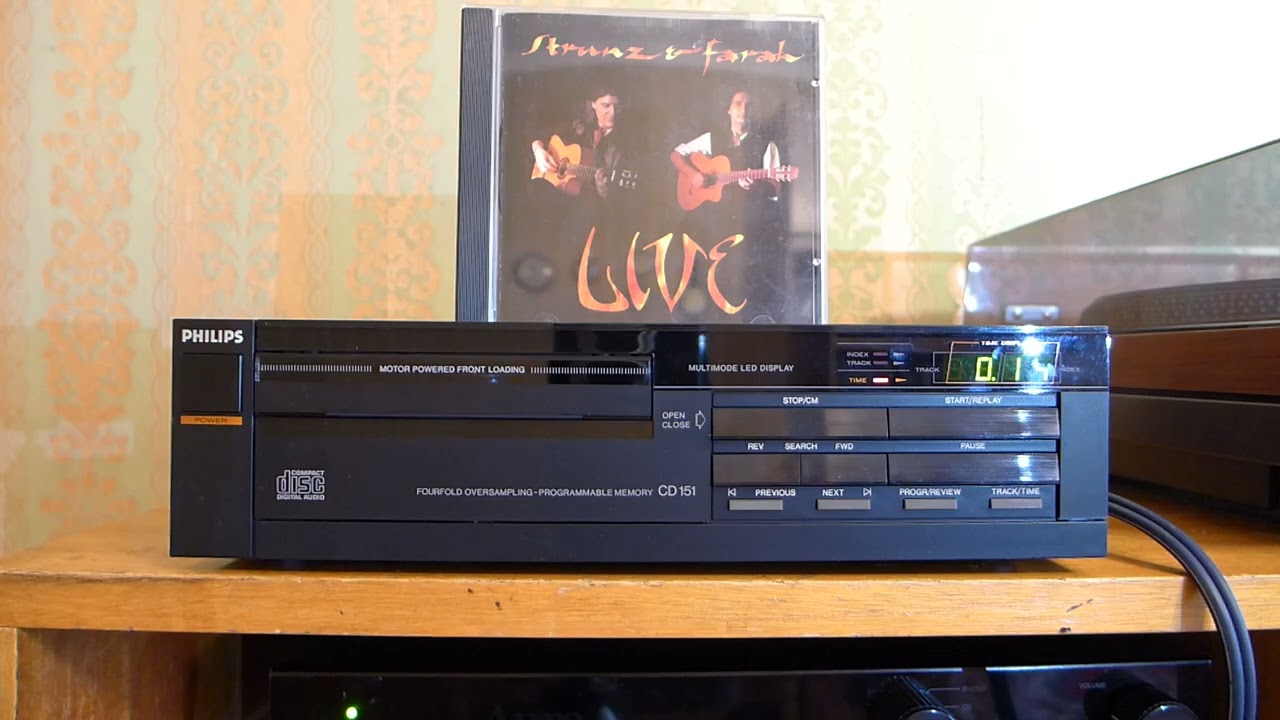 Philips CD 151 with top DAC'S TDA 1540 after modding