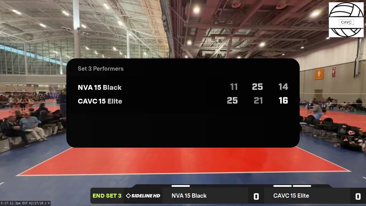 CAVC 15 Elite vs. NVA 15 Black (2026.02.27)
