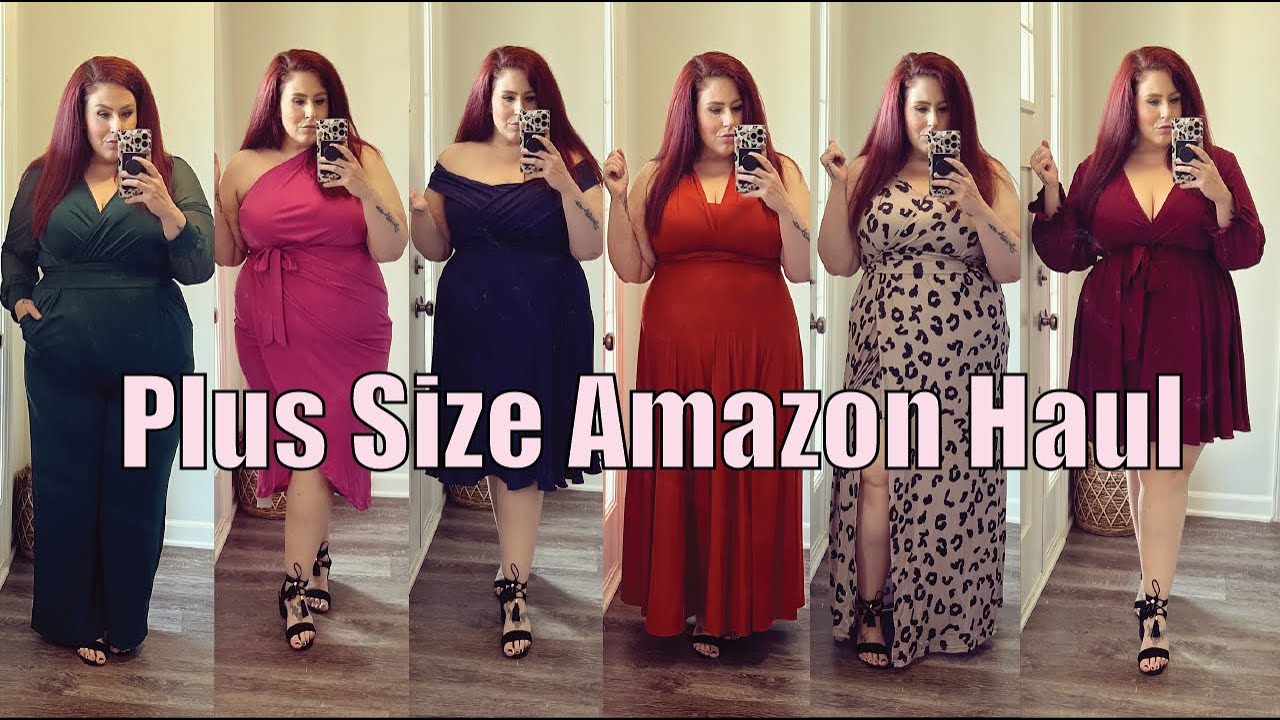 Wedding Guest/ Special Occasion Plus Size Amazon Haul | Curves, Curls and Clothes