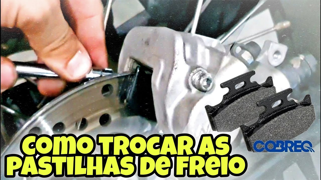 Como TROCAR a PASTILHA de FREIO TRASEIRA da LANDER ABS