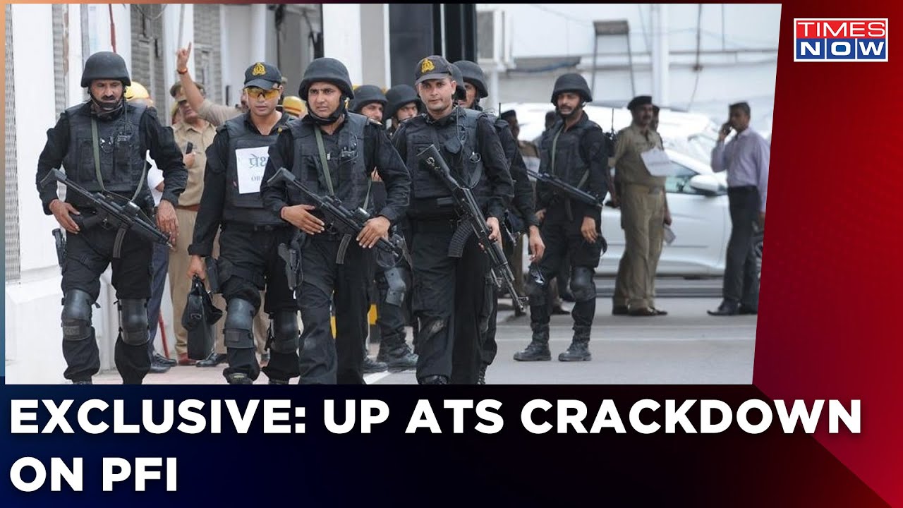 PFI Members Arrested In Second Nationwide Crackdown | UP ATS in Ghaziabad | English News