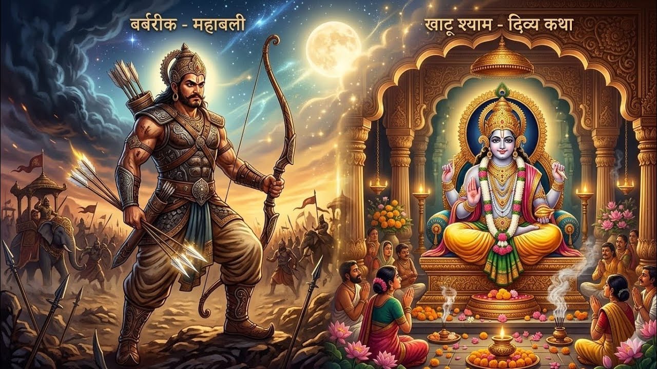 आईए सुनते हैं। महाभारत के सबसे शक्तिशाली योद्धा बर्बरीक तथा खाटू श्याम की दिव्य एवं अद्भुत कथा।