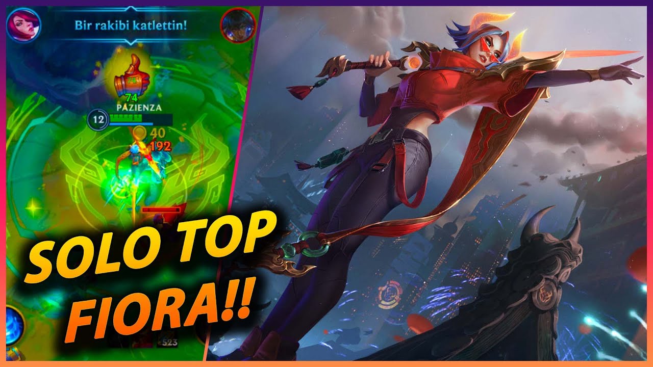 Wild Rift: TOP LANE METASI | BEST BUILD | FIORA ÖĞRETİCİ GAMEPLAY