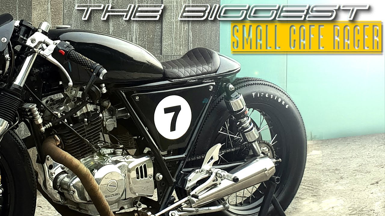 Cafe Racer (SUZUKI GN250, построенный Solace Motorcycle)