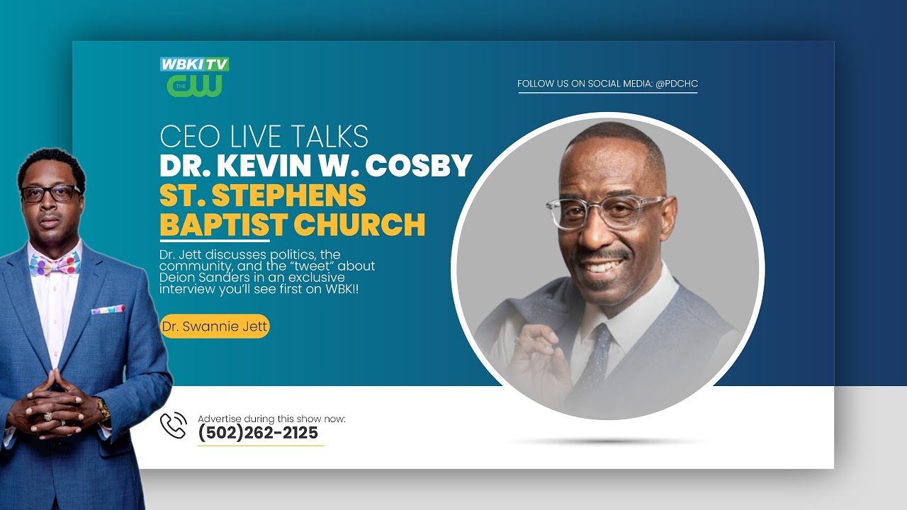 CEO Live Talks: Dr. Kevin W. Cosby | Part One