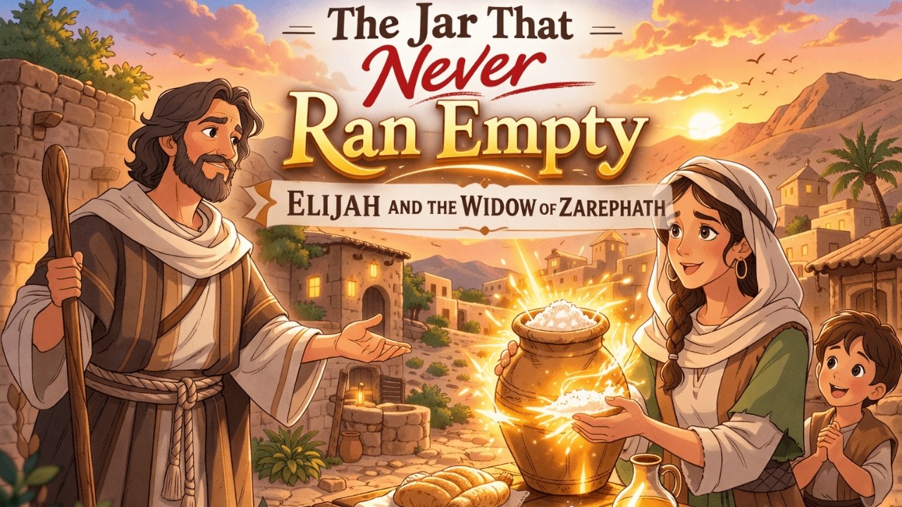 The Jar That Never Ran Empty | Elijah and the Widow of Zarephath