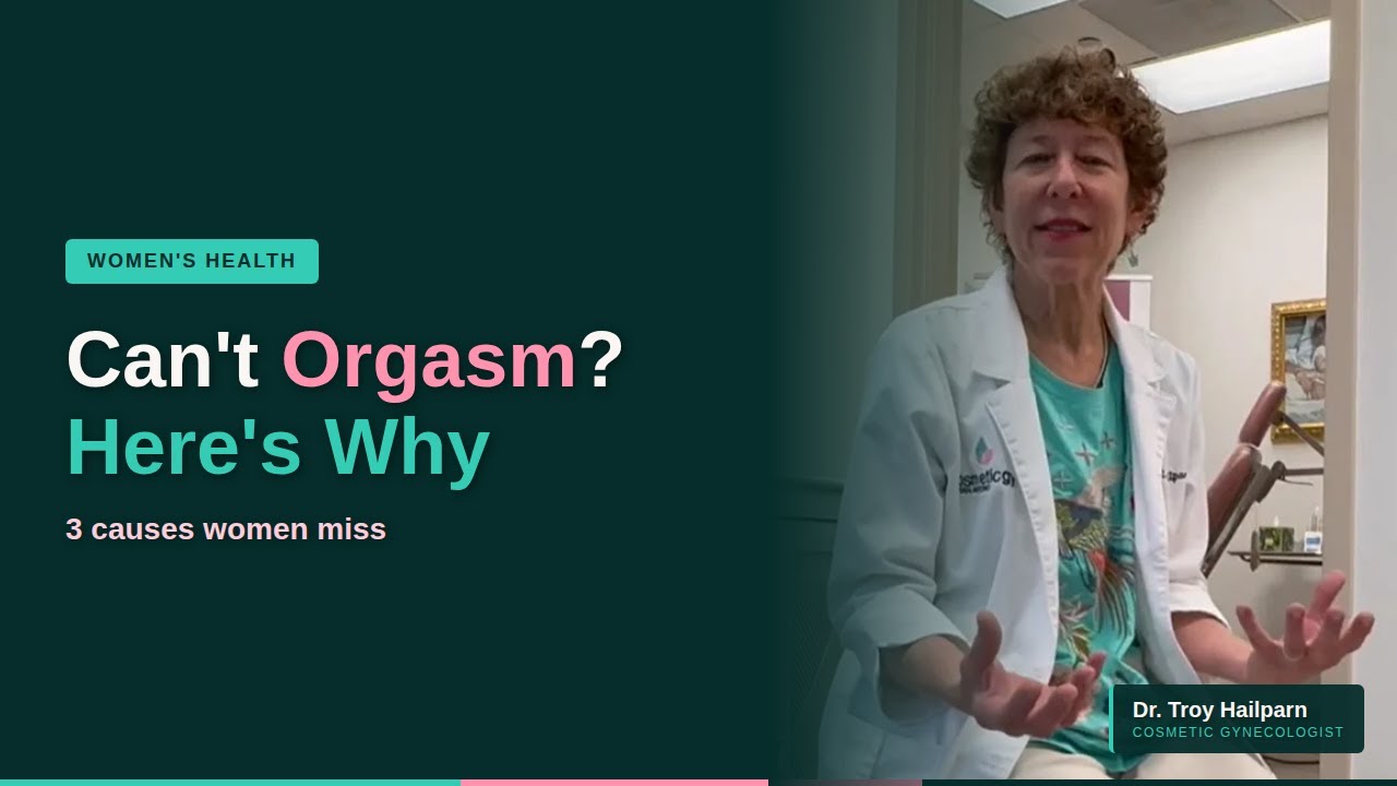 Can't Orgasm? Here's Why. 3 Causes Women Miss