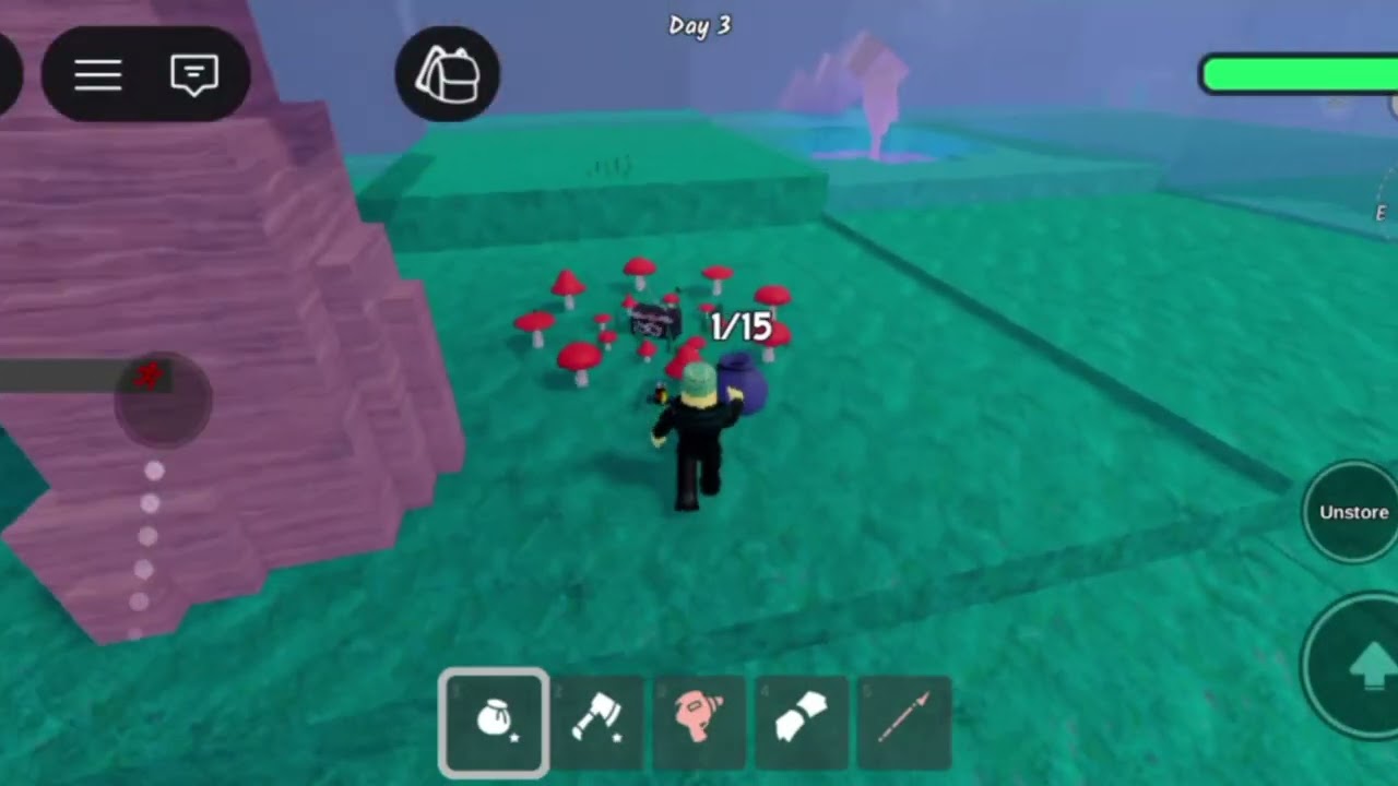 Playing 99 nights in the forest 