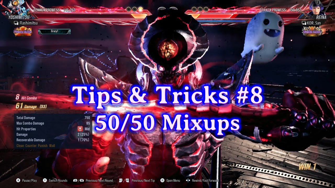 Tips & Tricks #8: 50/50 Mixups! - Yoshimitsu in Tekken 8