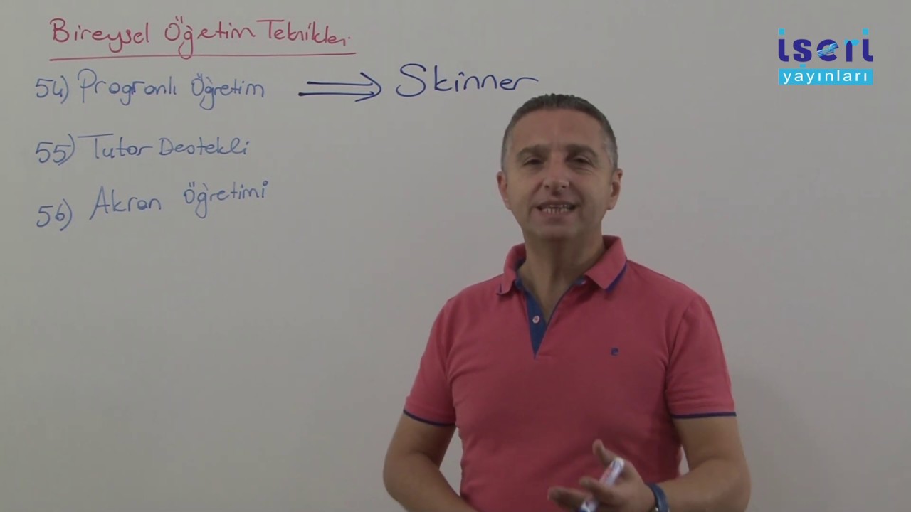 (27) KPSS ÖYT Öğretim Teknikleri 16 (PROGRAMLI ÖĞRETİM-TUTOR DESTEKLİ-AKRAN ÖĞRETİMİ) ÜNİTE IV