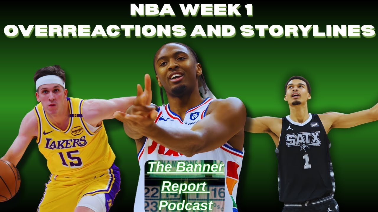 Are the Celtics tanking? Early NBA overreactions and storylines & more!| The Banner Report
