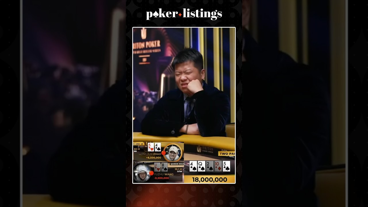 Painful bluff with missed draws in $15k Heads-up! 