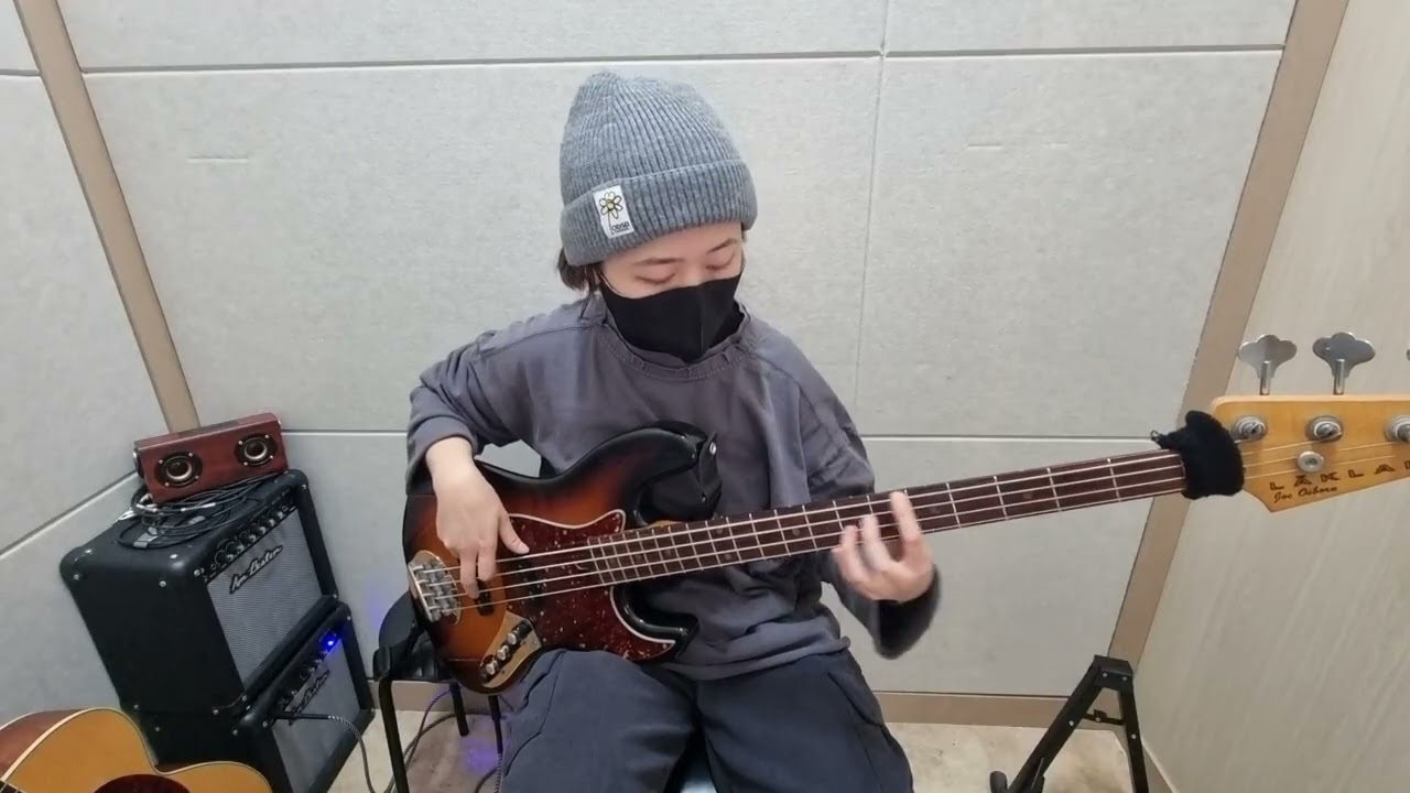 [수강생 연주영상] 'far away' - lacuna 성인 베이스 수강생 커버