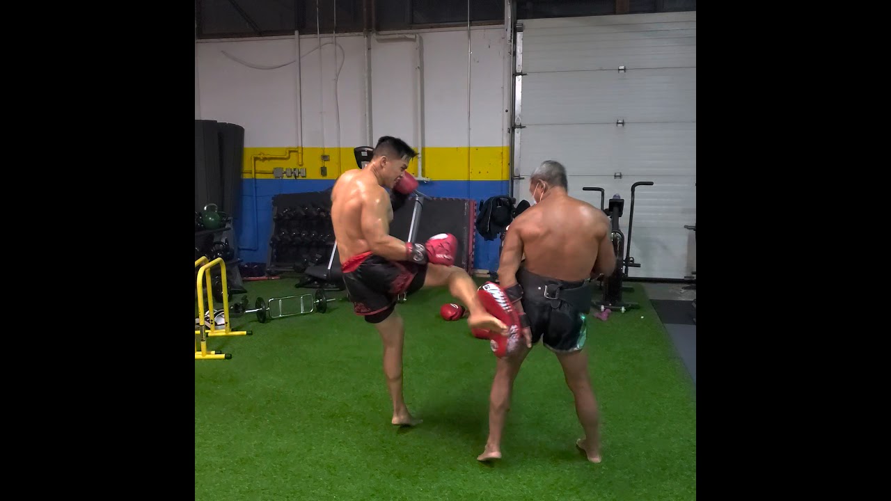 Muay Thai Pad Work with Ajahn Suchart at Etobicoke Martial Arts/10th Planet Etobicoke