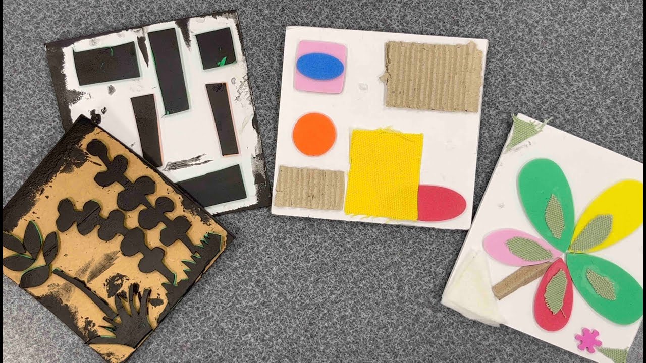 Advanced Collagraphs for Elementary