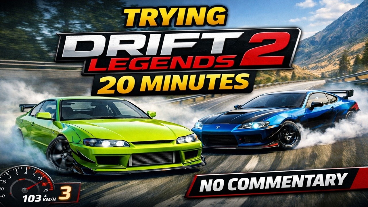 Trying Drift Legends 2 for 20 Minutes | No Commentary Gameplay