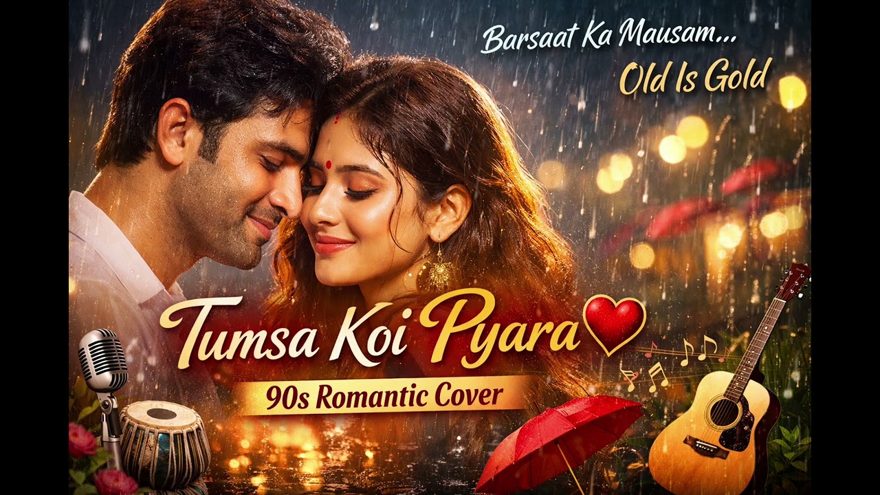 Barsaat Ka Mausam 🌧️ | 90s Romantic Song | Classic Love Vibes