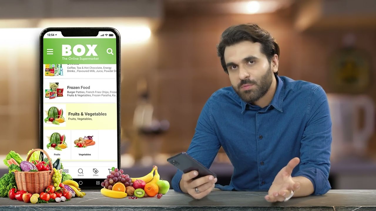 BOX  |  Fruit & Vegetable  | Free Delivery  | The Online Supermarket
