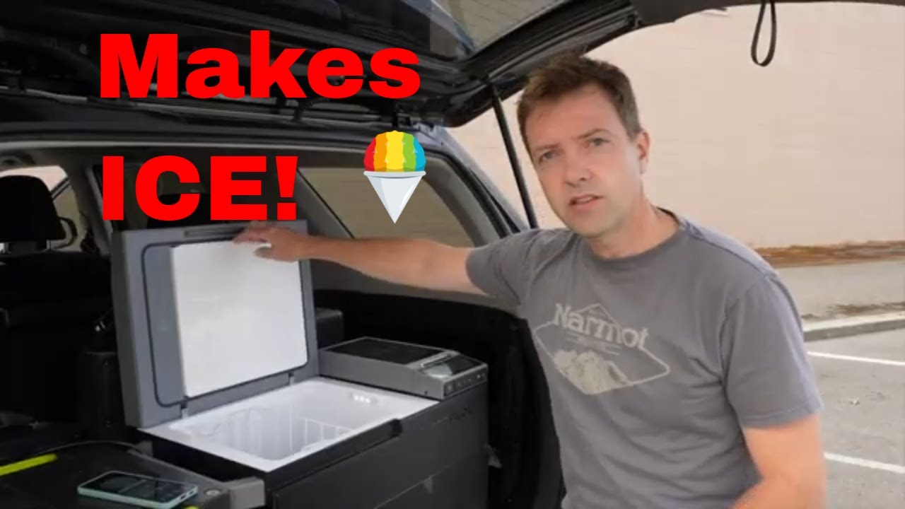 No Ice Needed! Testing an Ecoclow Glacier Electric Cooler in 90 Degree Heat