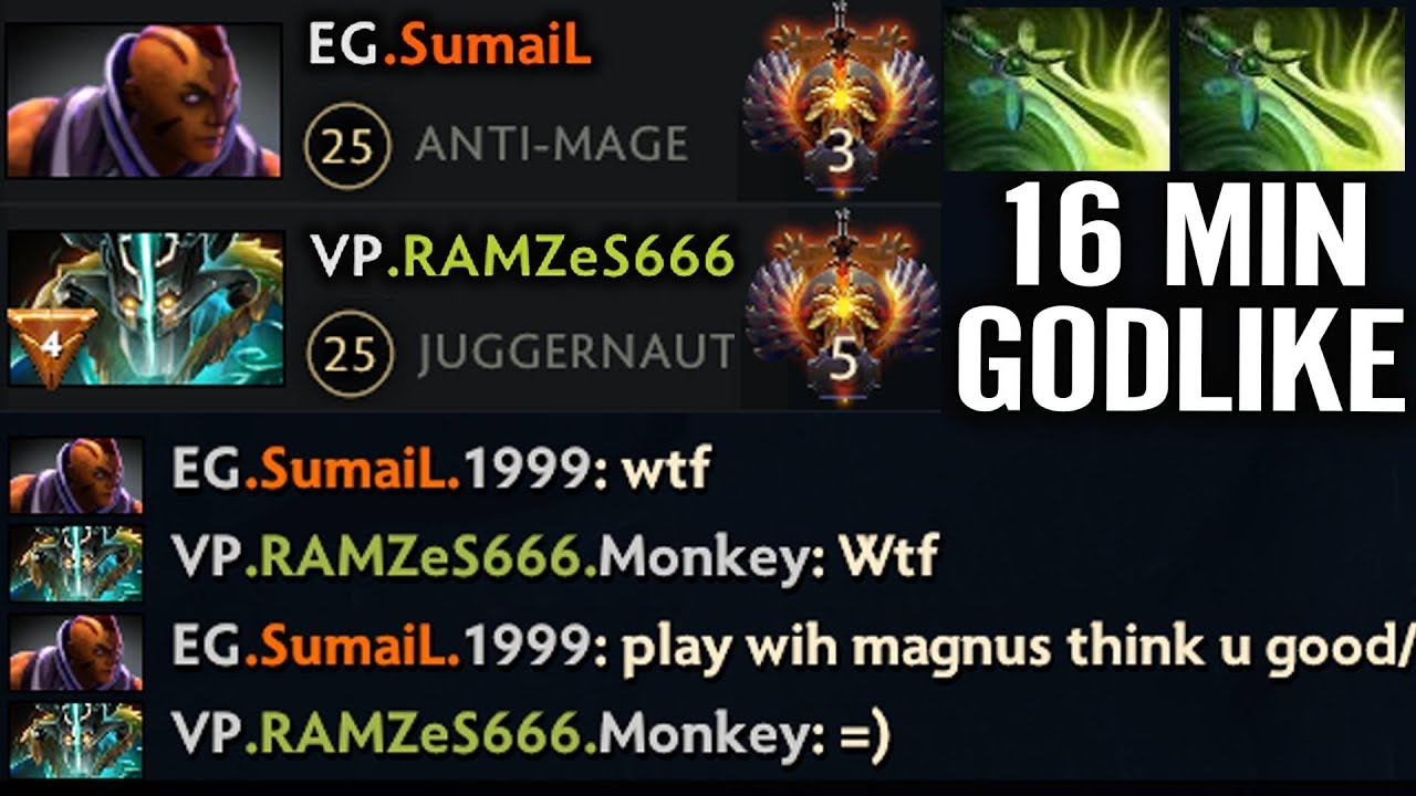 WTF 9000 MMR 2x Butterfly [Juggernaut] Awsome IMBA Omnislash Ramzess vs Sumail EPIC Gameplay Dota 2