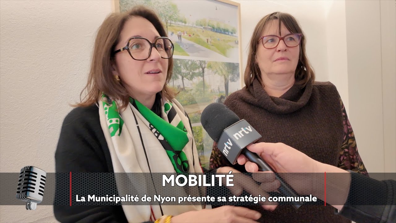 Mobilité : La Municipalité nyonnaise présente sa stratégie communale
