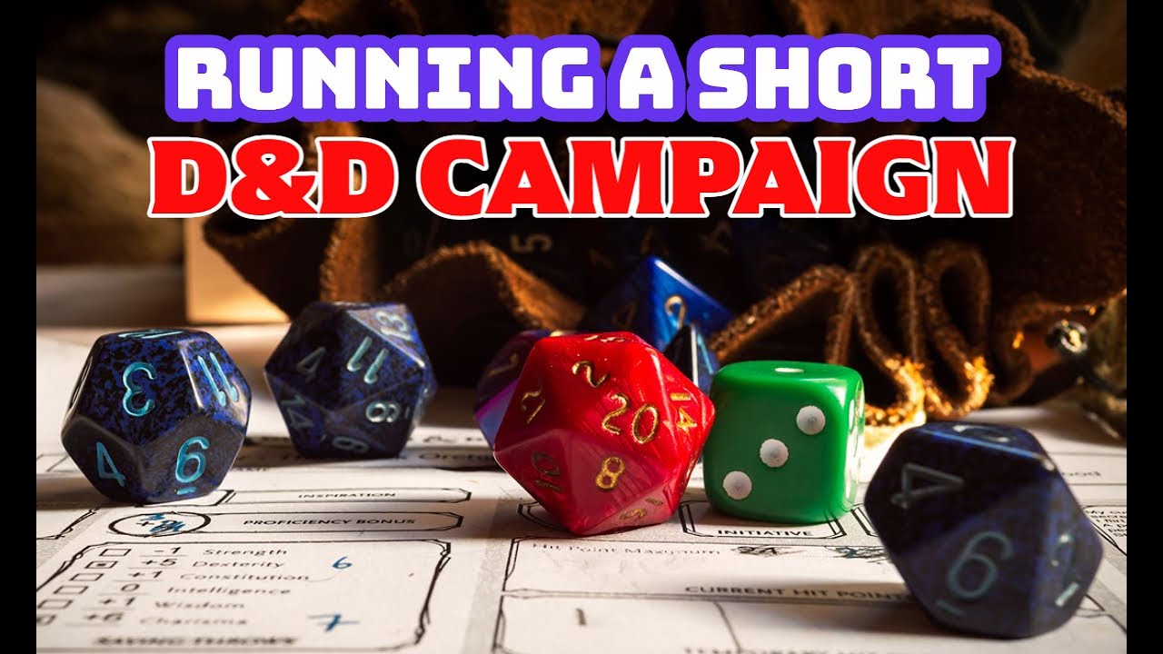 Running a D&D Campaign That Doesn't Last Years | How to Run a Short Dungeons and Dragons Campaign