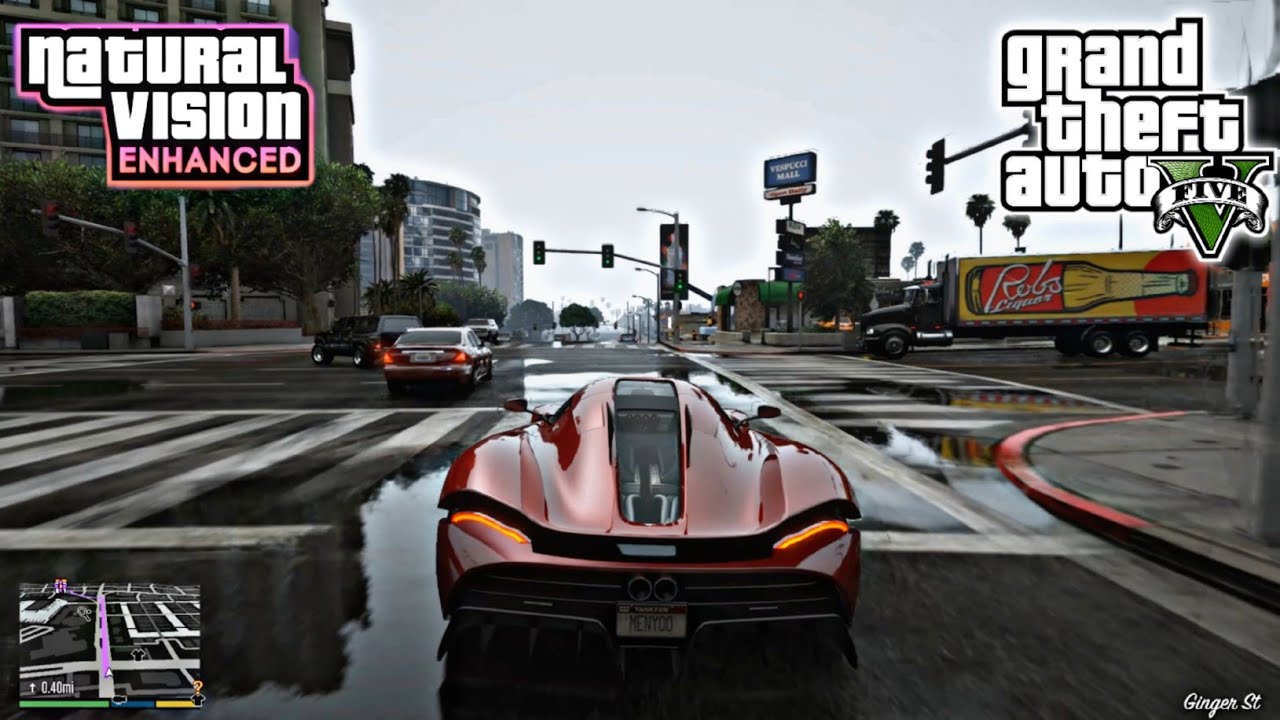 Grand Theft Auto V Enhanced Edition Gameplay Walkthrough part 10 with Natural vision enhanced 