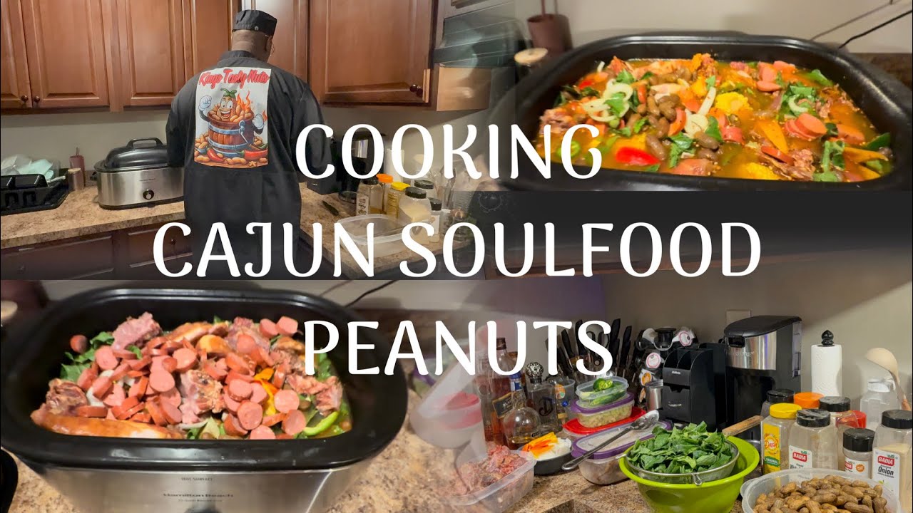 Come cook with me |&ldquo;Cajun Soulfood Peanuts!&rdquo;Bold &bull; Spicy &bull; Homemade