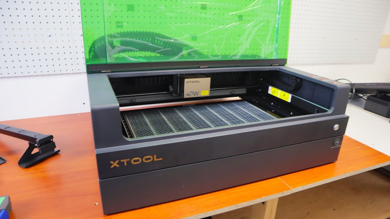 Xtool S1 распаковка нового МОЩНОГО Лазерного гравера 40 ватт.
