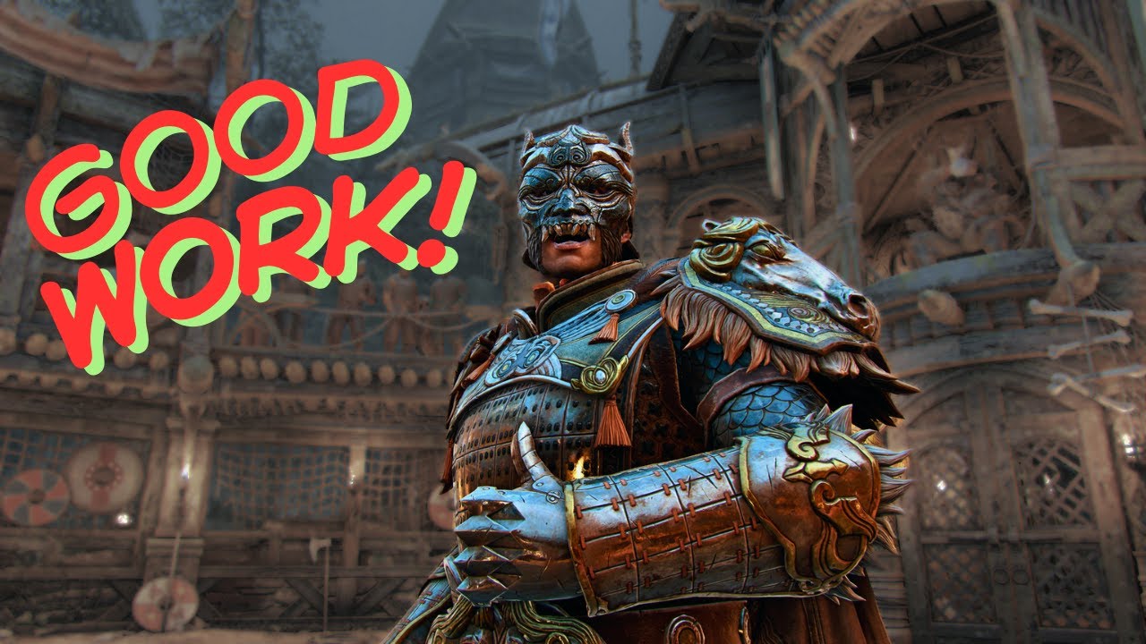 Playing for honor but Im super positive the whole time (also chicken cam)