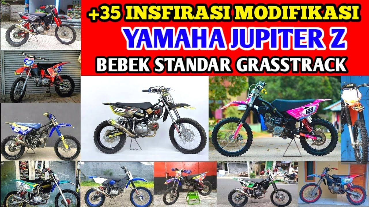 kumpulan!! modifikasi bebek standar grasstrack jupiter z