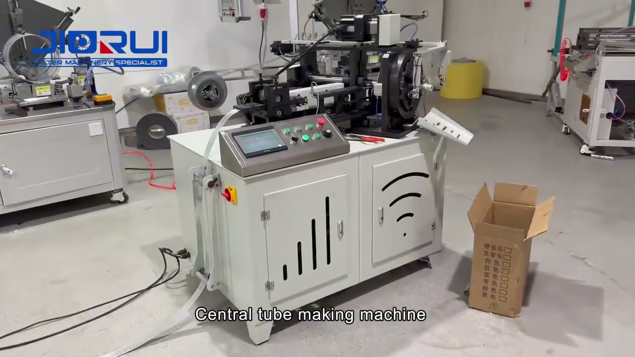 Center tube making machine