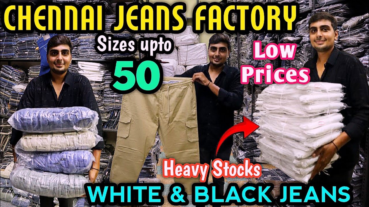 Wholesale - ஆண்கள் ஆடைகள் தேடி Delhi - Mumbai அலையவேண்டாம் | Jeans Wholesale Warehouse In Chennai