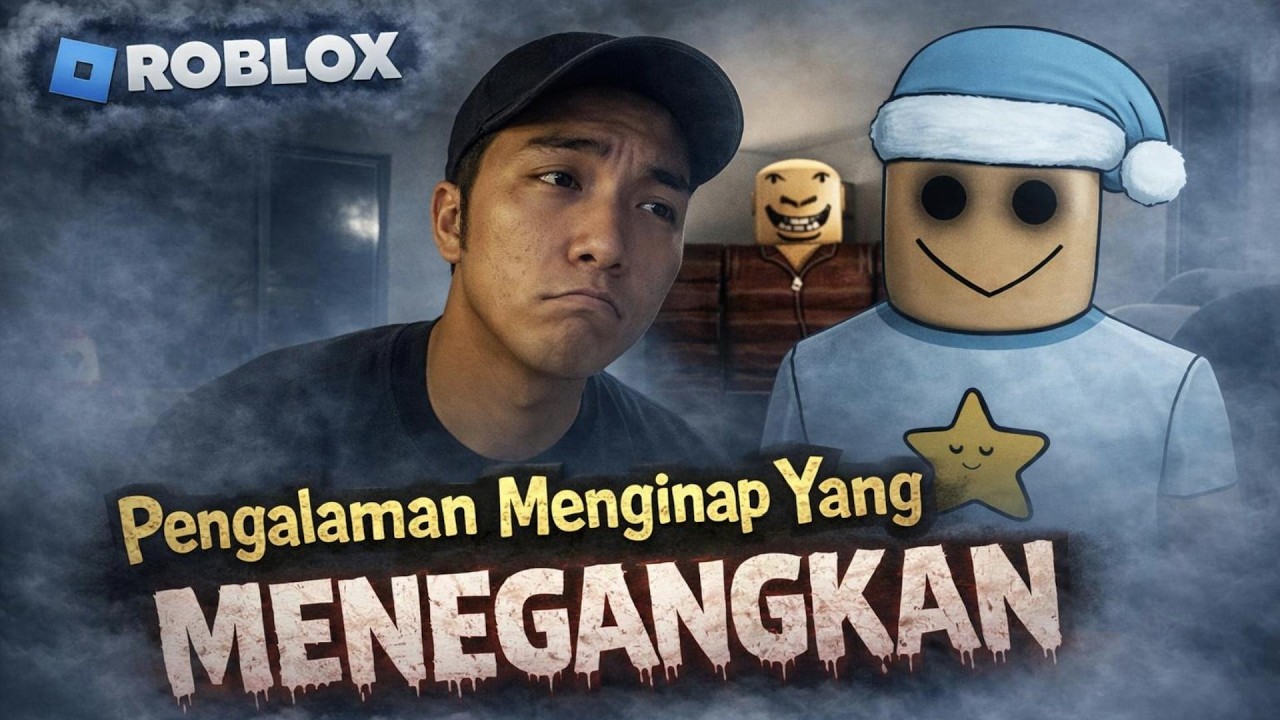 DITEROR PAMAN PAS NUMPANG TIDUR... | SLEEPOVER EXPERIENCE Roblox Gameplay Indonesia