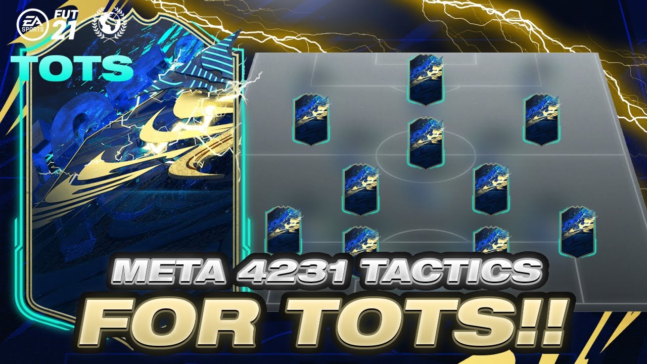 TOTS META 4231 CUSTOM TACTICS/INSTRUCTIONS! BEST FIFA 21 4231 TACTICS TO GET YOU MORE WINS IN TOTS!