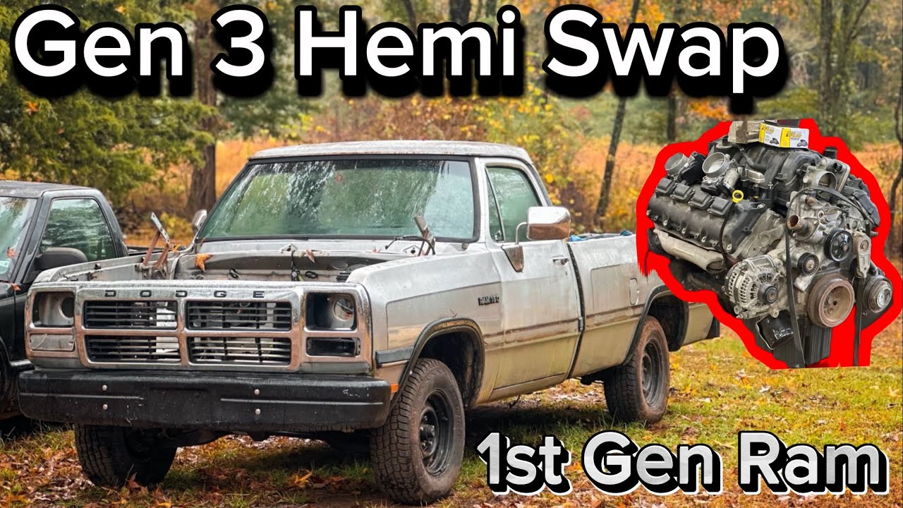 1st Gen Ram Gen 3 Hemi Swap! (The Introduction/ Revival/ Teardown)