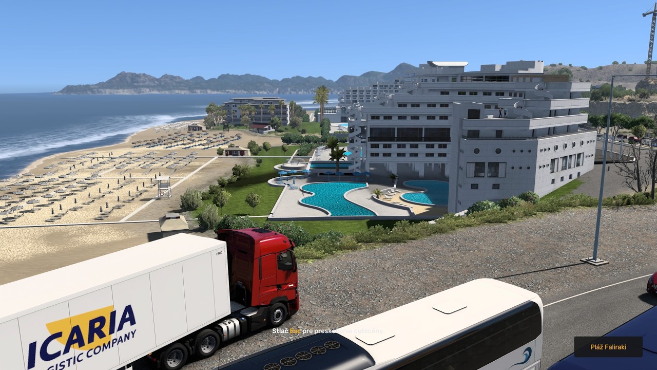 I'm going from Athens to the island of Rhodes and there are brutal traffic jams.