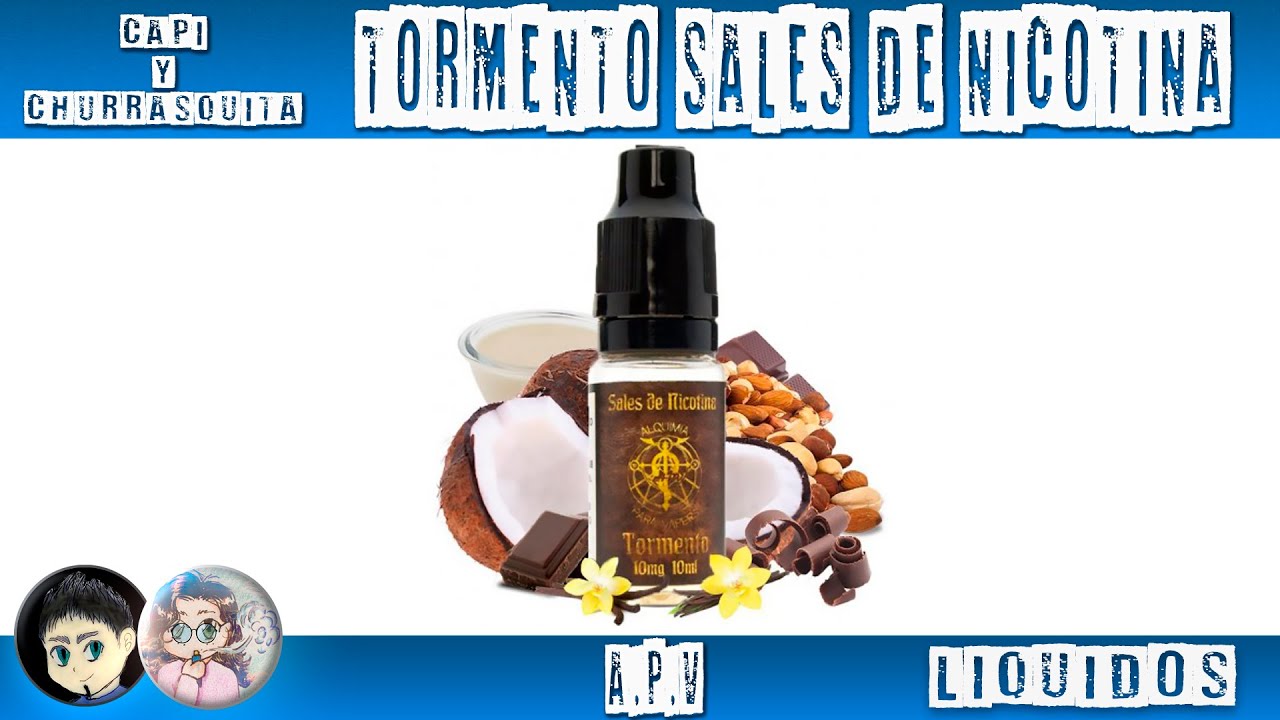 TORMENTO EN SALES DE NICOTINA | (APV) ALQUIMIA PARA VAPERS | &iquest;SABE DIFERENTE?