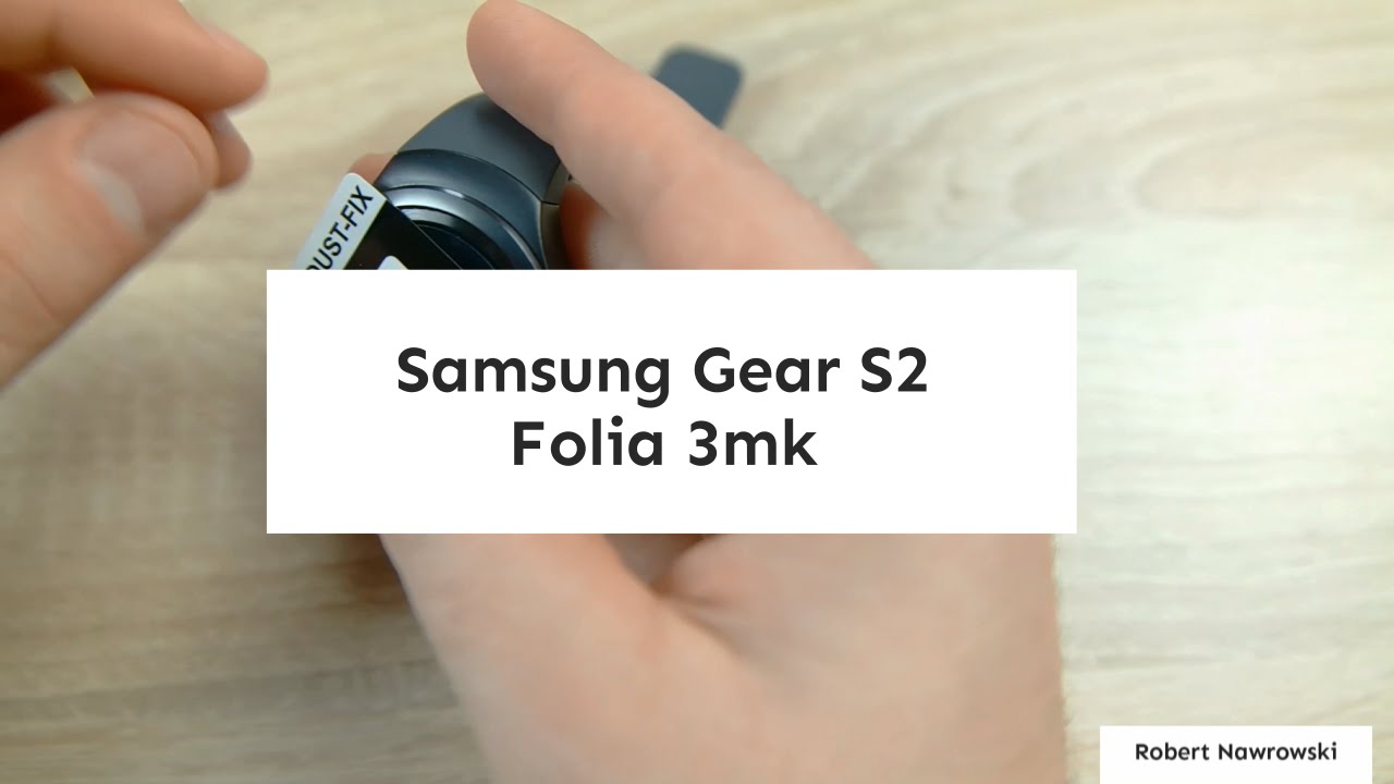 Samsung Gear S2 Folia 3mk | Robert Nawrowski