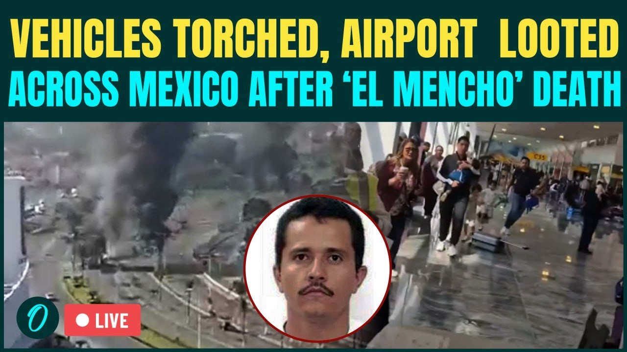 Mexico Cartel Leader Killed LIVE: RAMPAGE After El Mencho&rsquo;s Killing | CHILLING Video | U.S on Alert