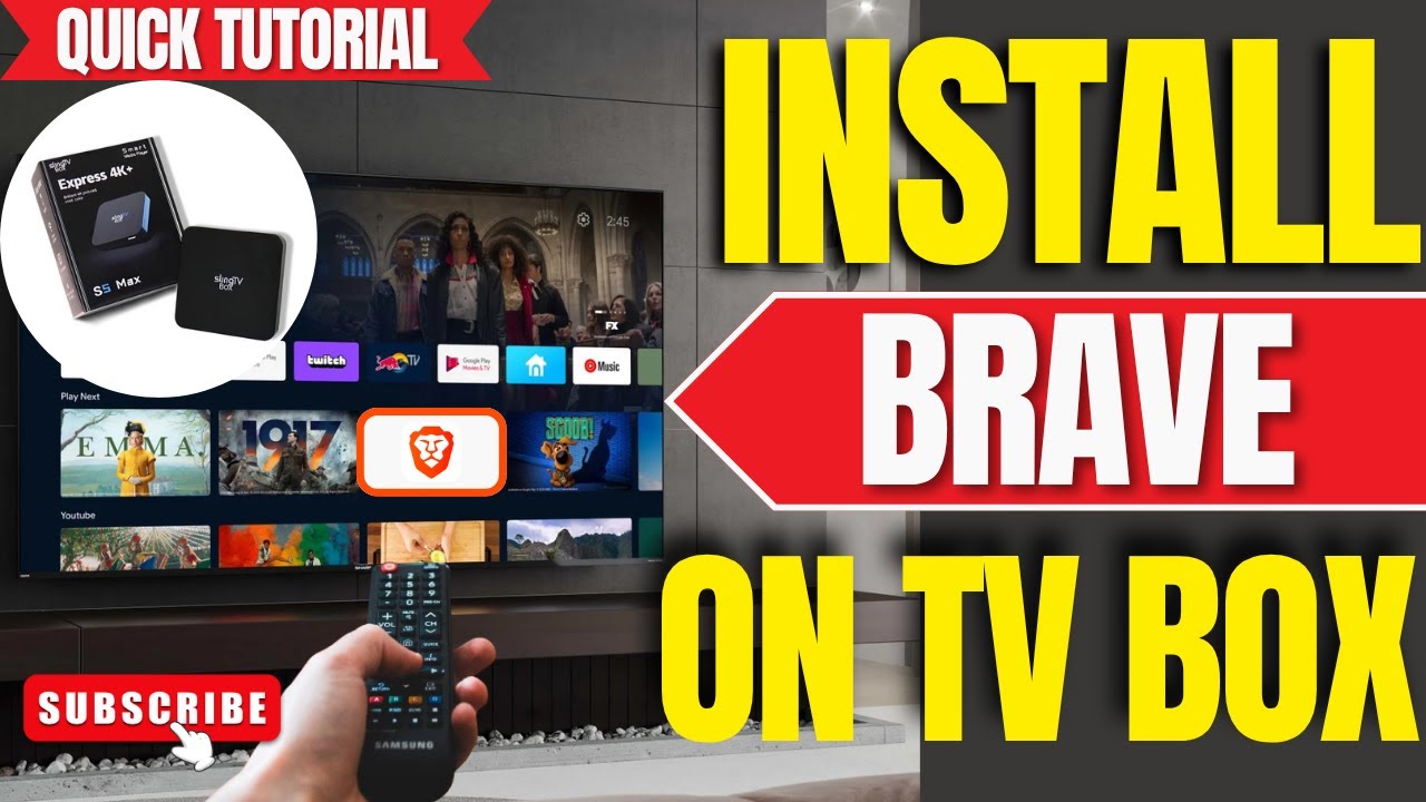 Как установить браузер Brave на любую Android TV Box (руководство на 2026 год)