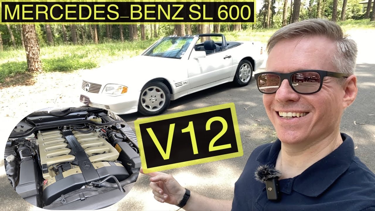 MERCEDES-BENZ SL 600: a versão lendária com motor V12