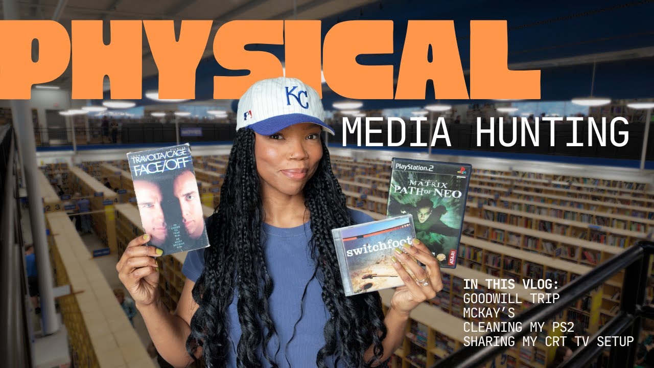 Hunting for physical media and sharing my retro gaming setup!