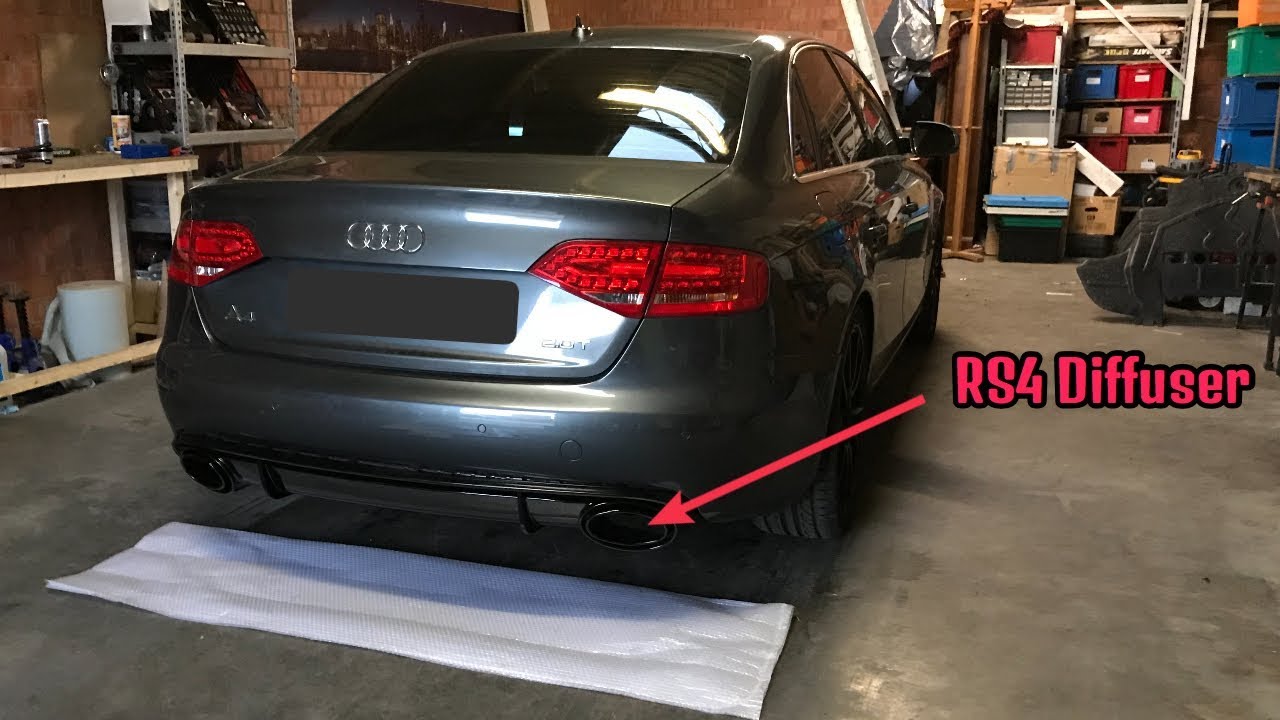 RS4 diffuser install