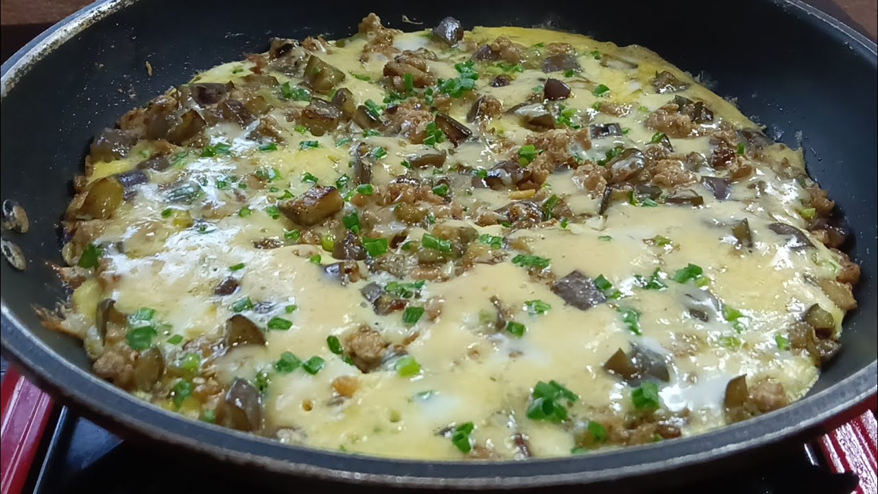 GRABE GANITO PALA ANG MASARAP NA LUTO SA TALONG! CHEESY TORTANG TALONG AT GINILING!