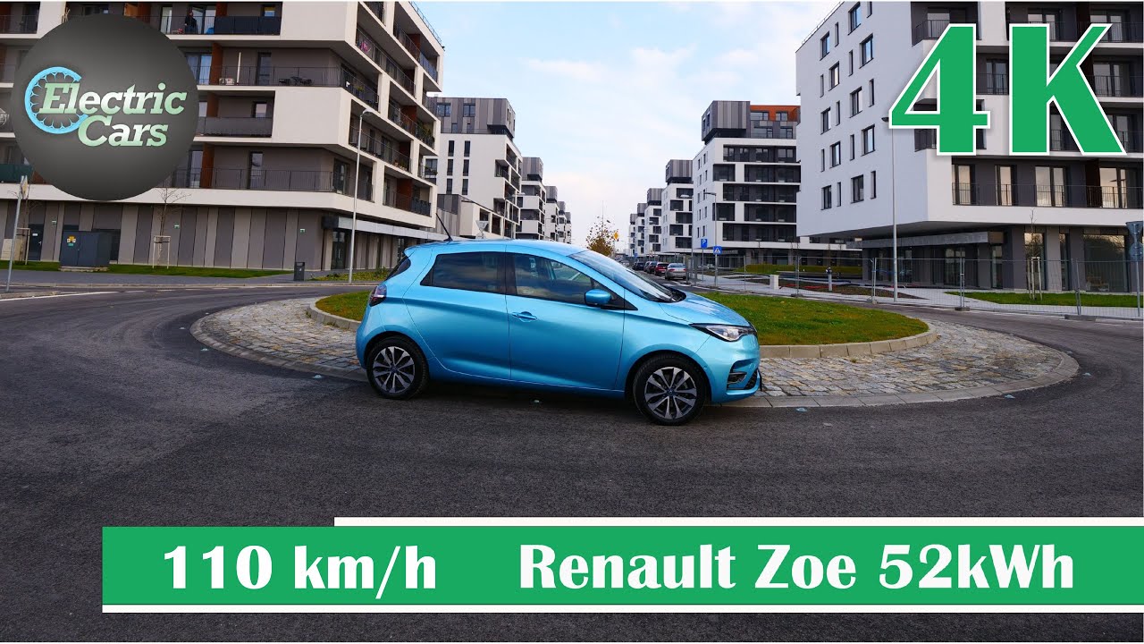 Renaul Zoe 52kWh 110 km/h spotreba a dojazd, zvládne 200km ? - Electric Cars TV