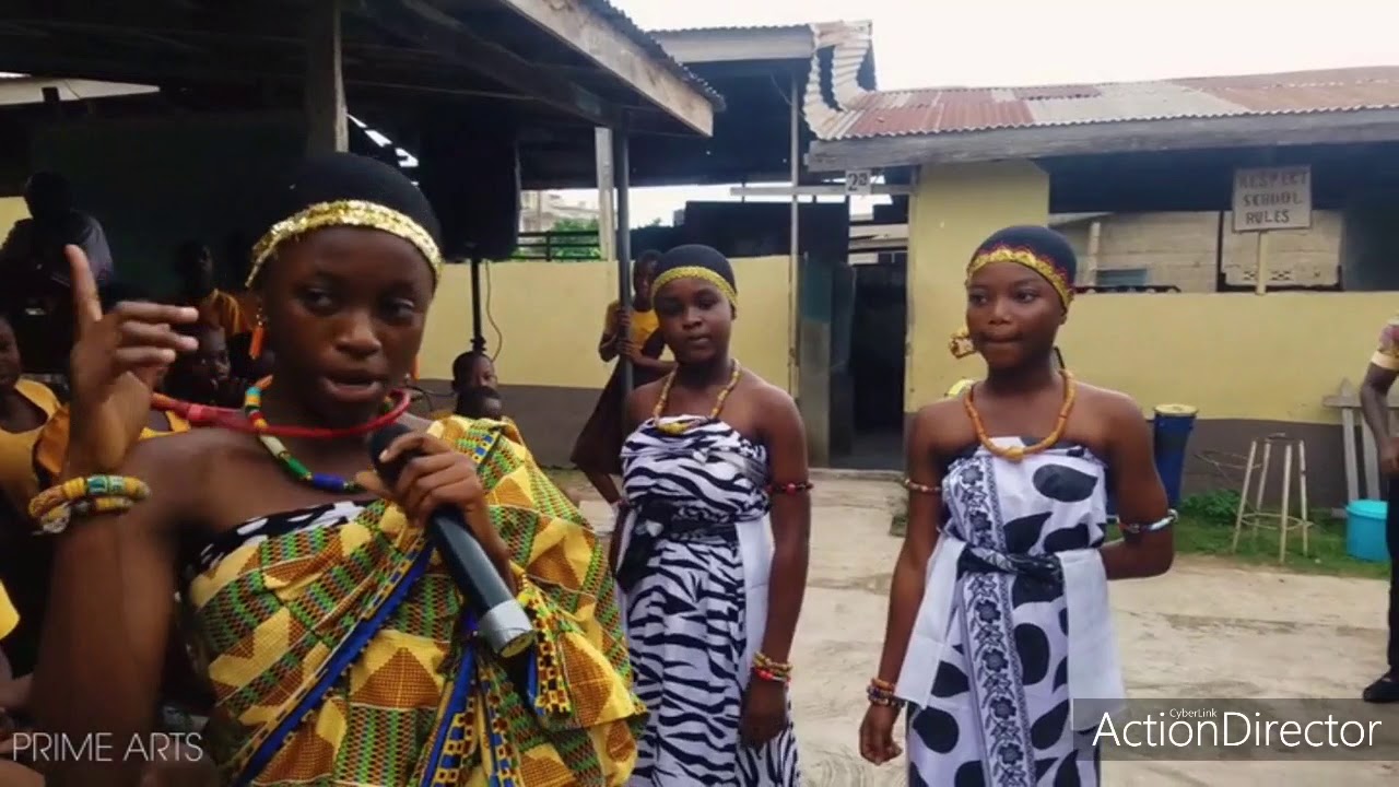 Traditional dance and poem recital.