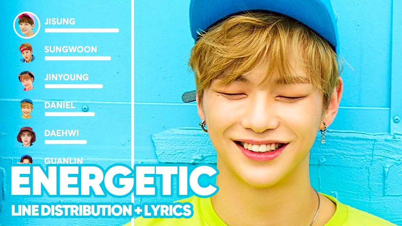 Wanna One &ndash; Energetic (Line Distribution + Lyrics Color Coded) PATREON REQUESTED