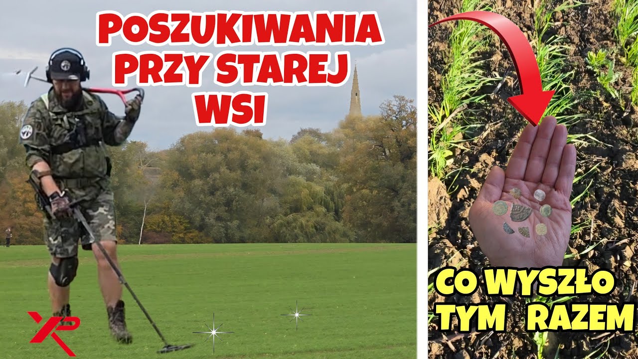 Poszukiwania Obok Średniowiecznej Wsi!Garść Historii!Zobacz Co Wykopalisny?!#poszukiwania 